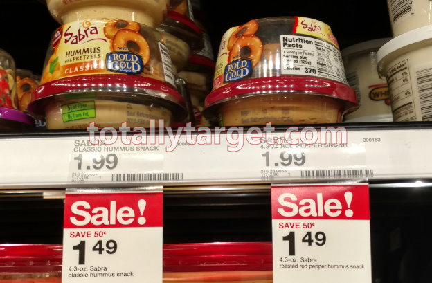 New B1G1 FREE Sabra Guacamole &amp; Hummus Snackers Coupon = As Low As 40¢ Each At Target ...