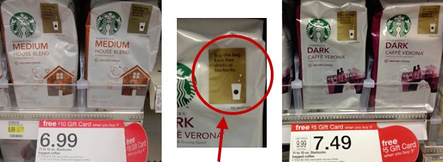 Starbucks Rewards Stars Bag Coffee