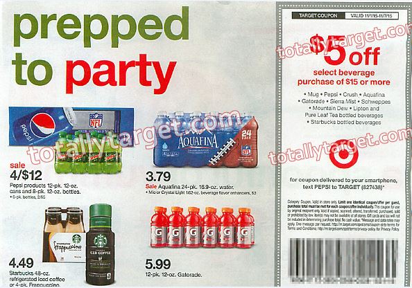 in ad target coupon