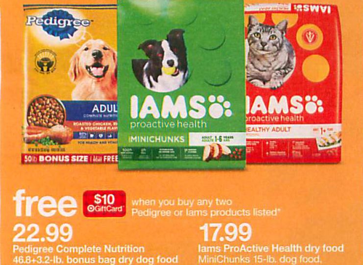 New 2 1 Iams Dog Food Coupon Great Target Deal TotallyTarget