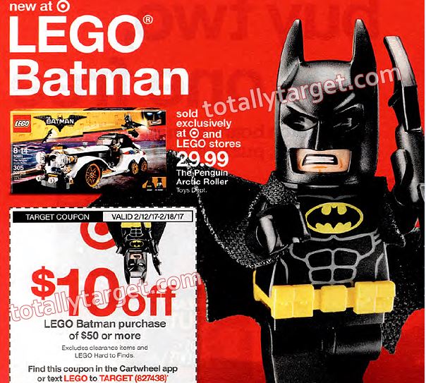 The Lego Batman Movie Target Exclusive Sticker Sheet