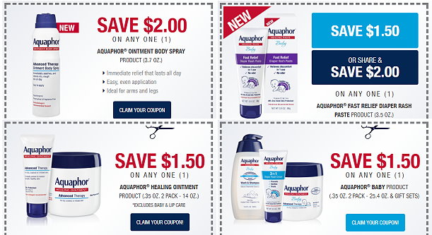  7 In Aquaphor Coupons B1G1 50 Off Baby Deal TotallyTarget