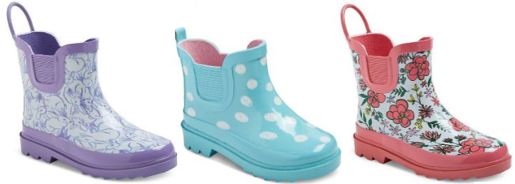 Target.com Clearance: Kids Rain Boots 