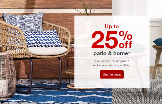 Target Patio Extra Savings In, Target Outdoor Furniture Clearance 2018