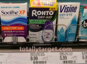 New Coupons for Rohto Eye Drops = as Low as FREE at Target
