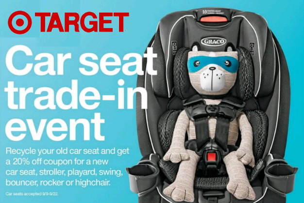 Target Car Seat Trade In Event Recycle Your Old Car Seat Get A 20 