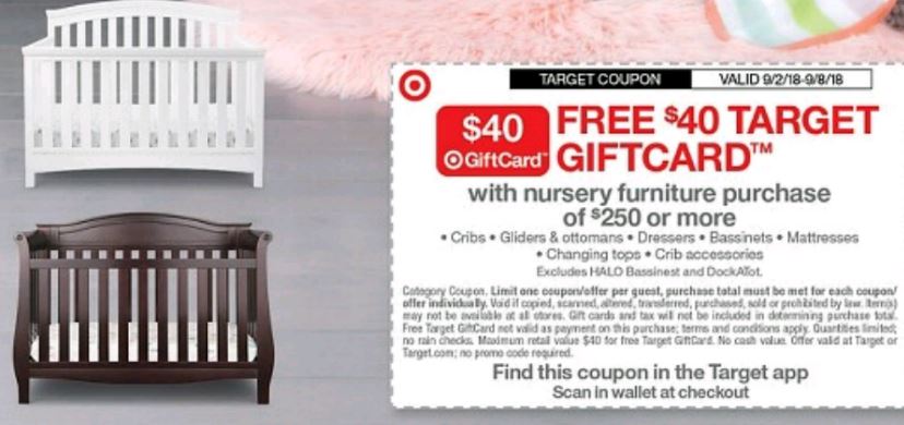 target baby furniture coupon