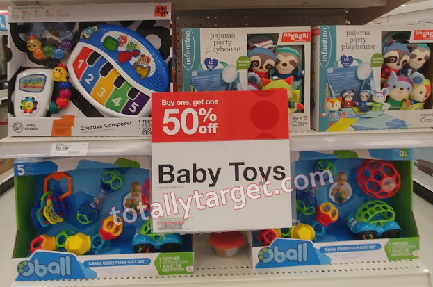 target baby toys 1 year