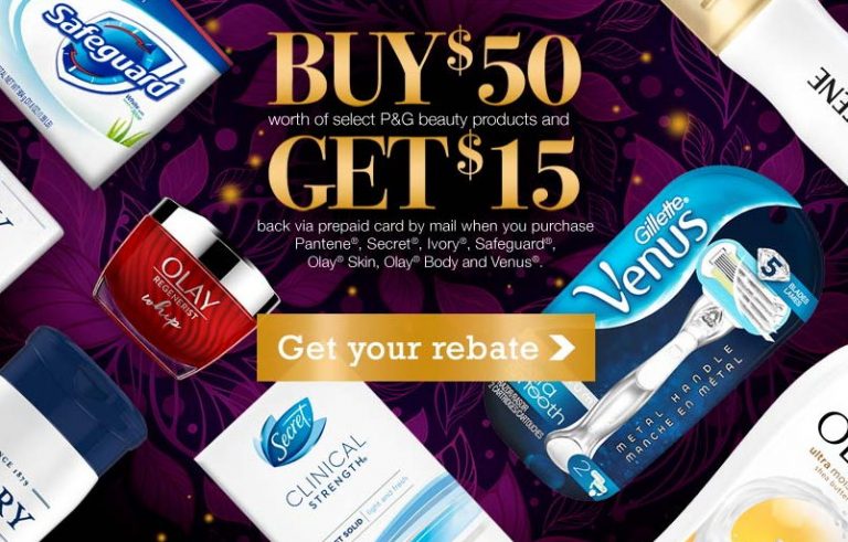 New P G Beauty Rebate Deal Idea To Save Over 50 On Olay Facial Skin 