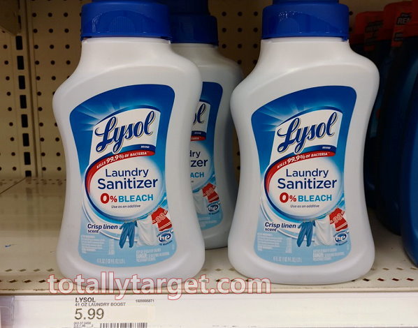 Lysol laundry sanitizer coupon