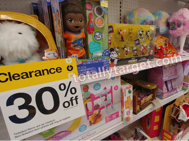 Target 70% off Toy Clearance (January & July)