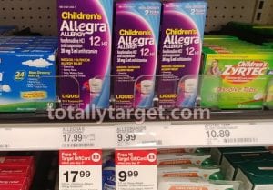 FREE $5 Gift Card wyb 2 Allegra = Save up to 65% at Target ...