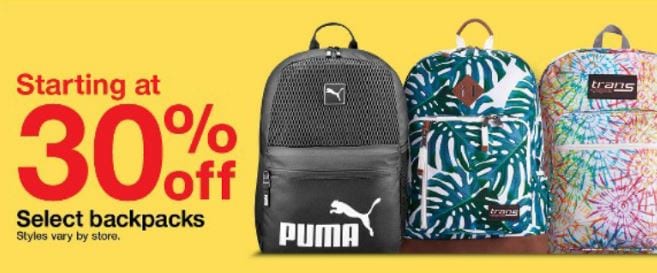 puma backpacks at target