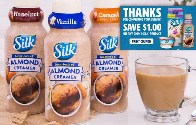 Silk Almond Coffee Creamer