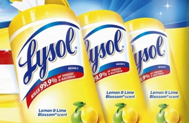 image of Lysol wipes