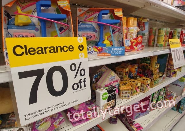 January toy clearance