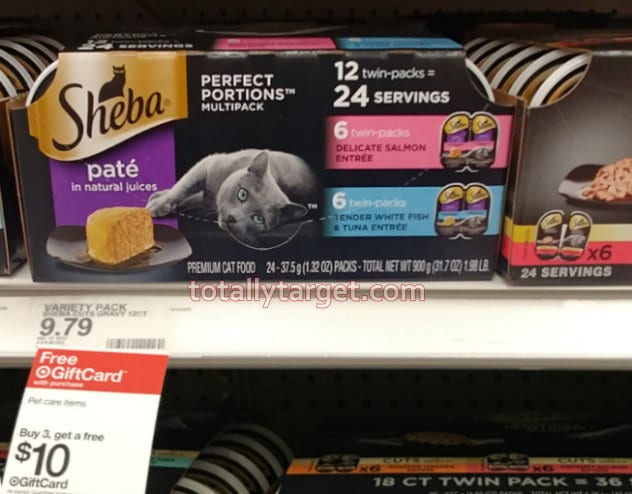 cheapest place to buy sheba cat food