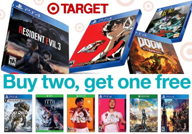 target b2g1 video games