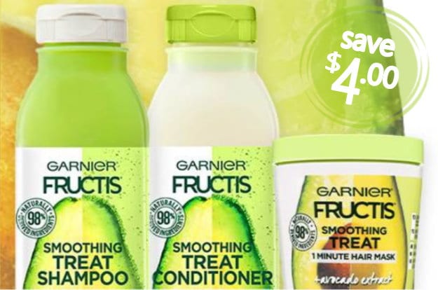 New Coupon to Save on Garnier Fructis Treat Hair Care