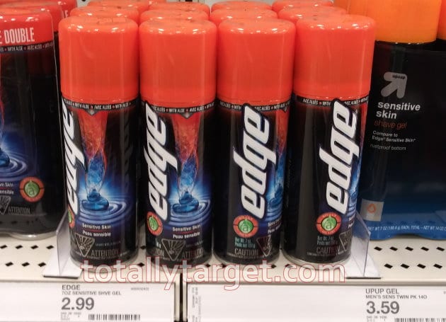Photo of Edge Shave Gel on the Shelf at Target