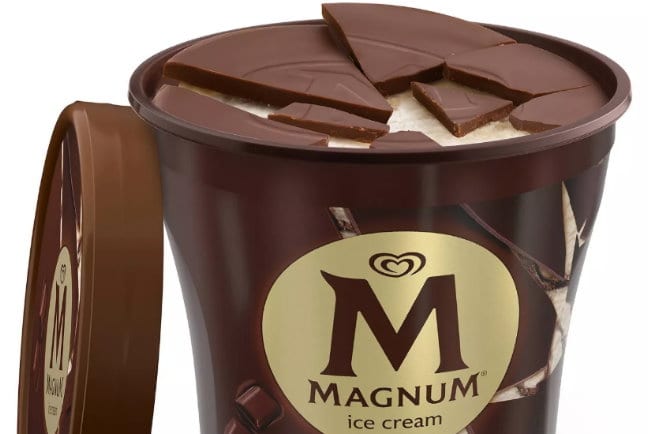 Photo of Magnum Ice Cream you can use the Magnum coupons on