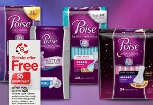 New Poise Products Printable Coupon to Stack &amp; Save Big at Target