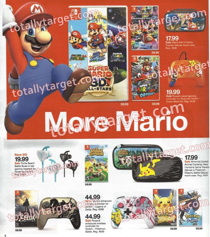 Nintendo Switch Game Traveler Deluxe Travel Case - Super Mario : Target