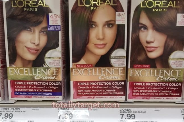 Save Up to 50% on L'Oreal Excellence Hair Color at Target