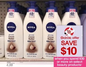 New Nivea Printable Coupon to make for a Triple Stack at Target