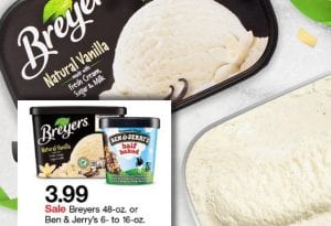 Breyers Coupon Available to Print Plus Target Sale