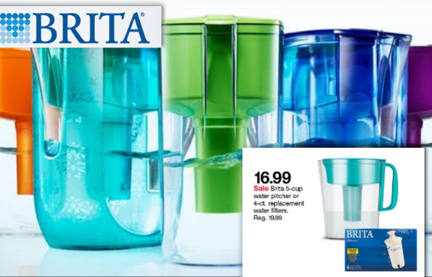 $12 in New Printable Coupons For Brita Products &amp; Target Sale