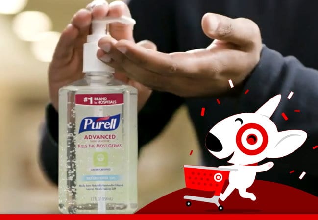 Image of Purell hand sanitizers