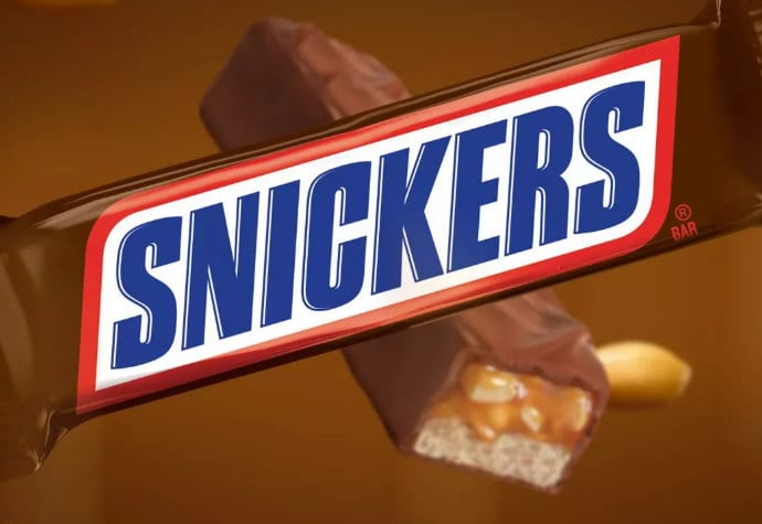 Snickers candy bar