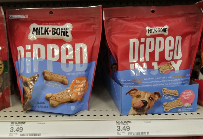 Milk-Bone dipped