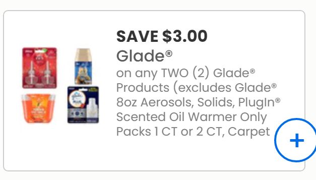 Image Printable Coupons for Glade and more