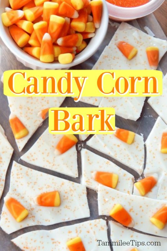 Recipe for Halloween Candy Corn Bark