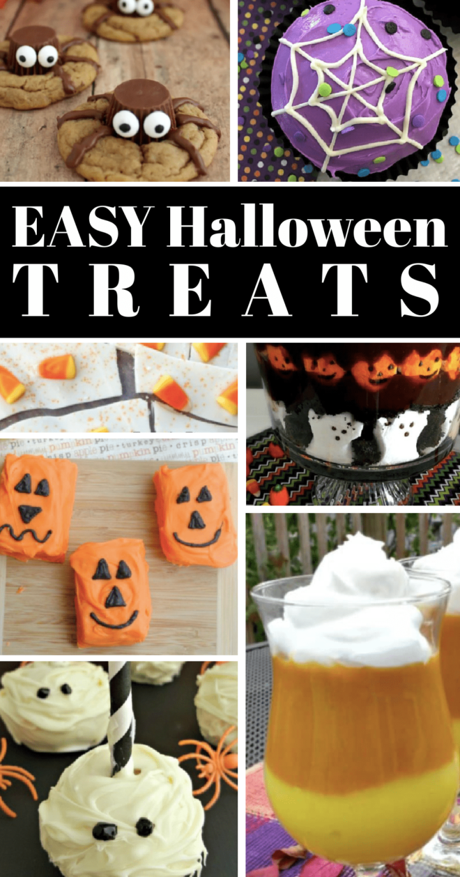 Roundup of Easy Halloween Treat recipes