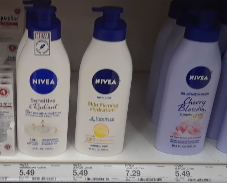 Nivea Lotion at Target