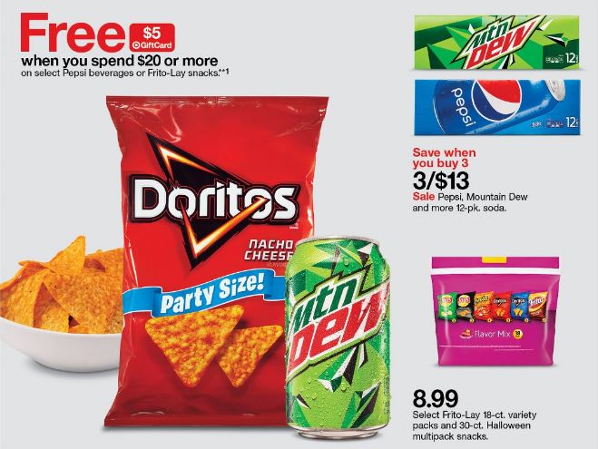 Pepsi Deal in Target Ad