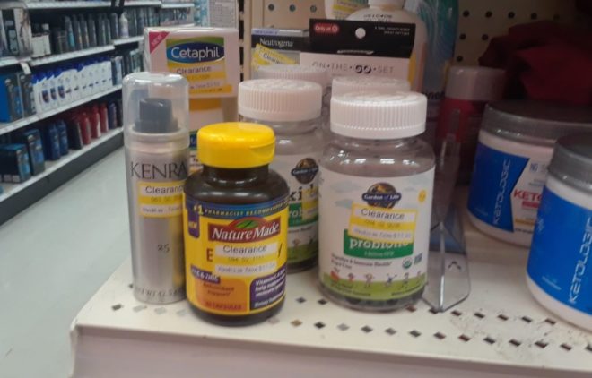 photo of clearance vitamins and supplements