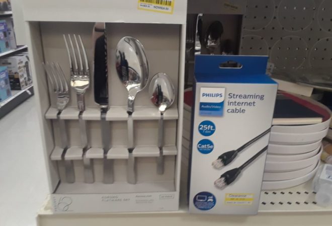 Kitchenware and electronics clearance at Target
