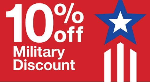 Military Discount Target Circle Offer
