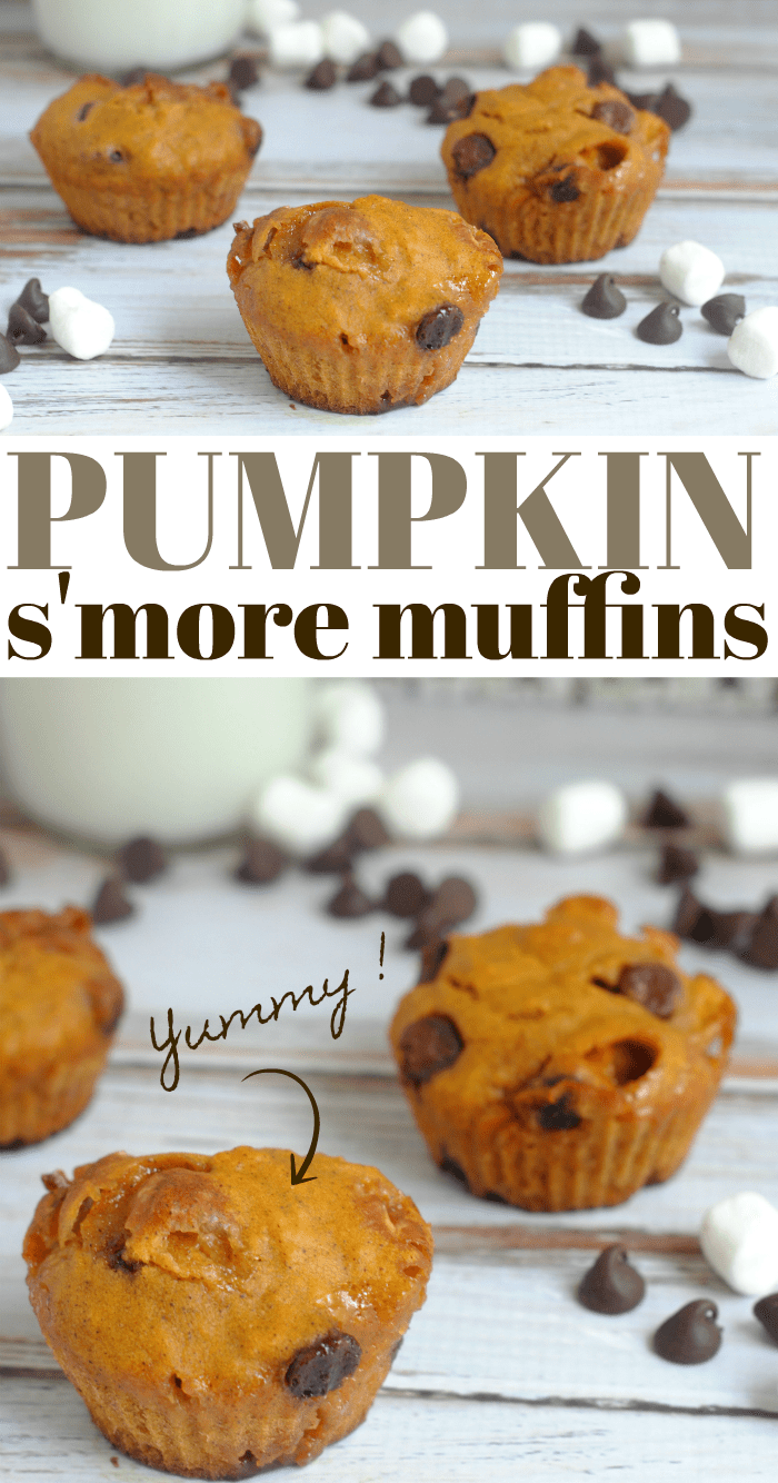 Photo of Pumpkin S'mores muffins