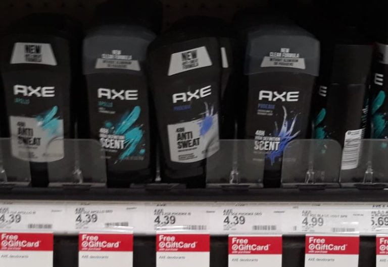 Axe Deodorant Target Deal