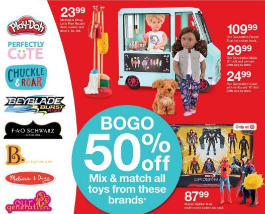 BOGO Toy Sale at Target