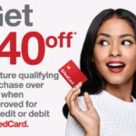 Target RedCard account
