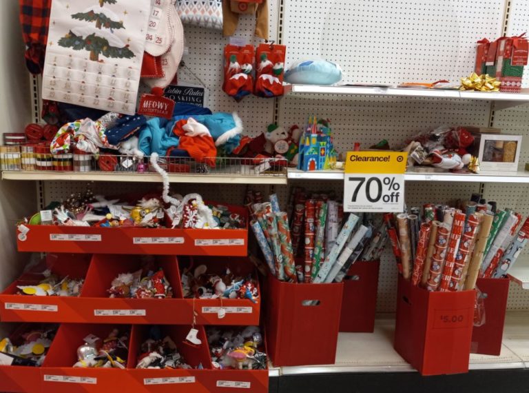 Target Holiday Clearnce