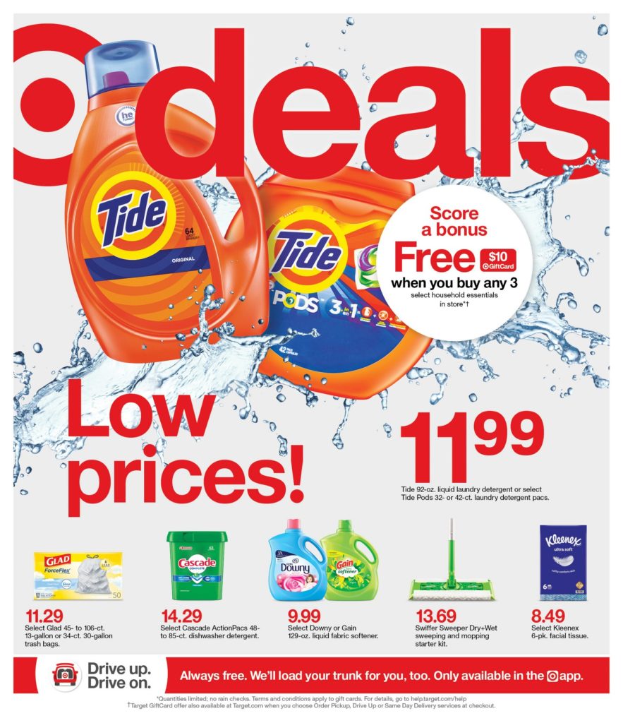 Target Weekly Ad 1/9/2022 Page 1