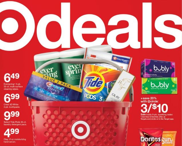 Target Weekly ad 1/16/22 Cover