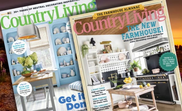 Country Living Magazine Covers